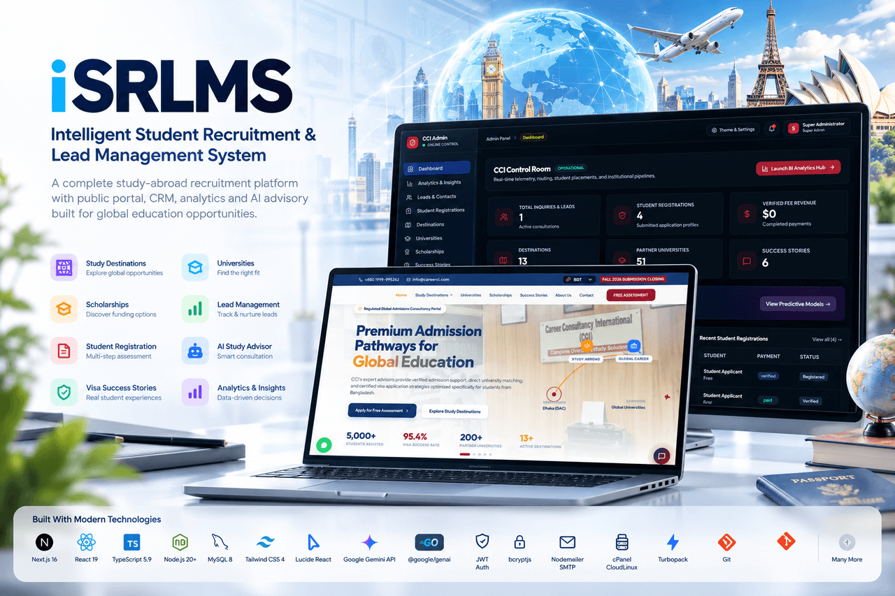 CCI Intelligent Student Recruitment & Lead Management System (CCI-iSRLMS)